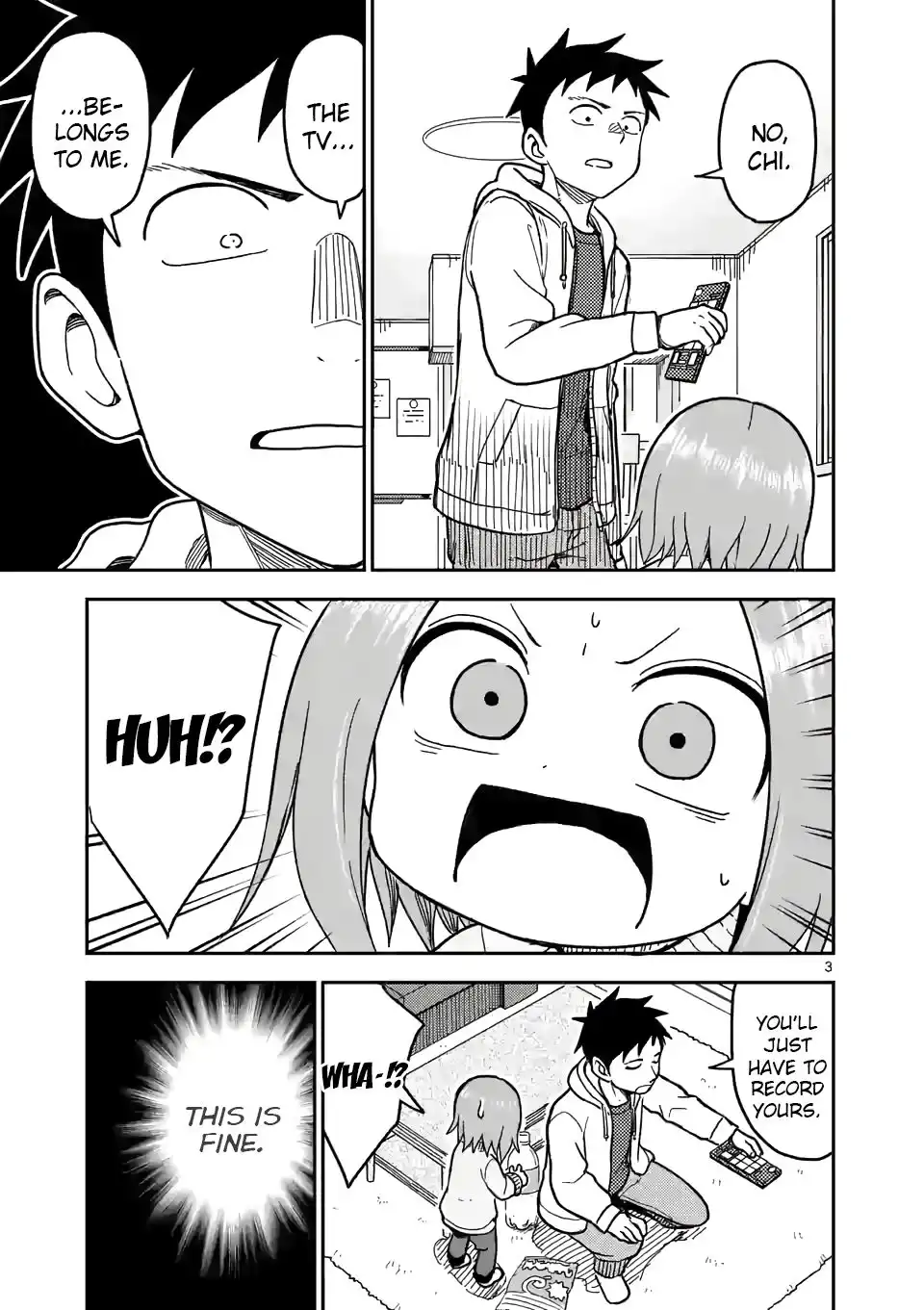 Karakai Jouzu no (Moto) Takagi-san Chapter 126 3